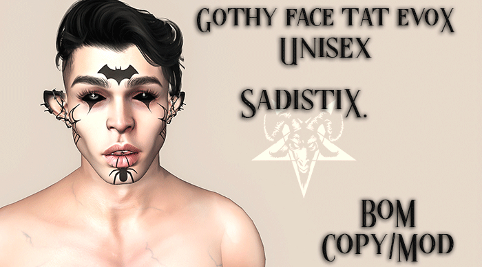 [SX] Gothy Face tat evoX