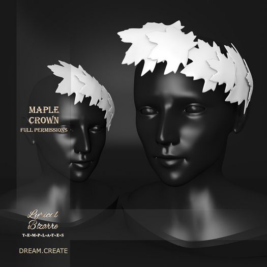 !Lyrical B!zarre Templates! - Maple Crown MESH DAE Version