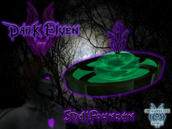 Dark Elven Fountain small