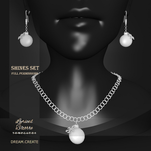 !Lyrical B!zarre Templates! - Shines Set MESH DAE Version