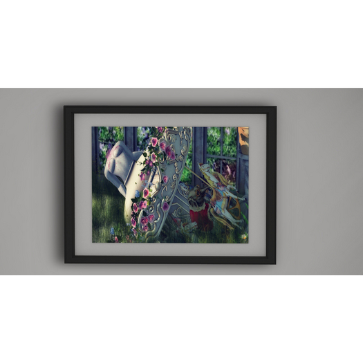 Spring Statue #2 Framed