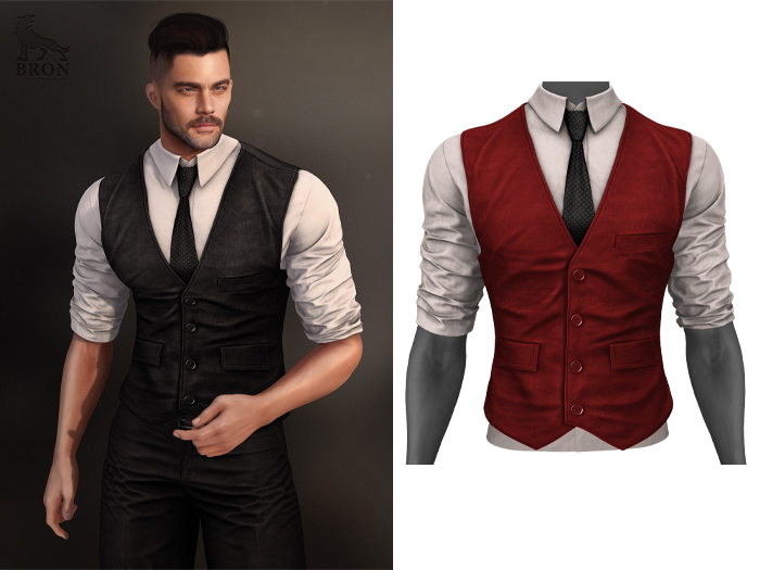 BRON - Adrian Vest - Red