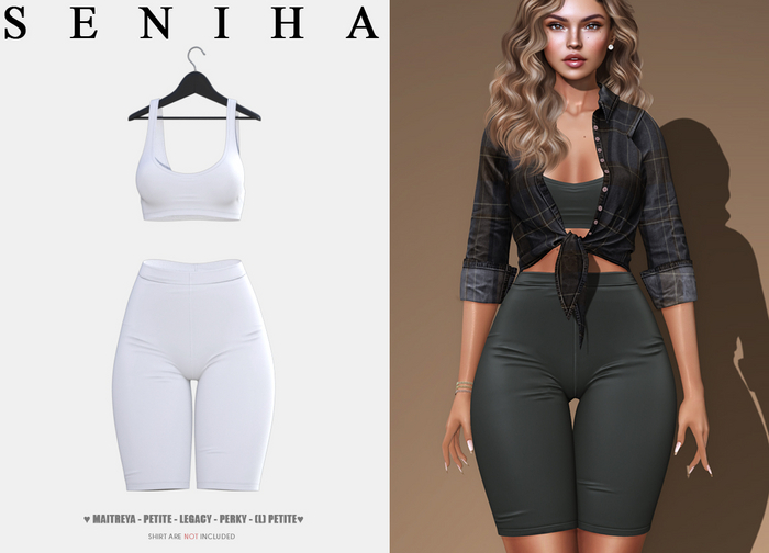 Seniha. Nelly Set // White