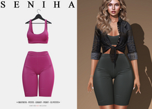 Seniha. Nelly Set // Dark Pink
