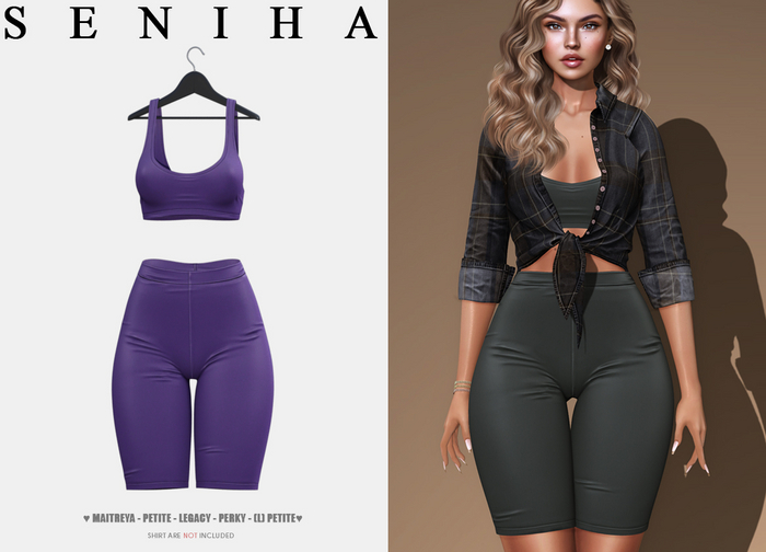 Seniha. Nelly Set // Purple