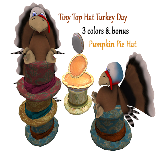 Tiny Top Hat TURKEY Day boxed