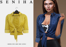 Seniha. Nelly Shirt // Yellow