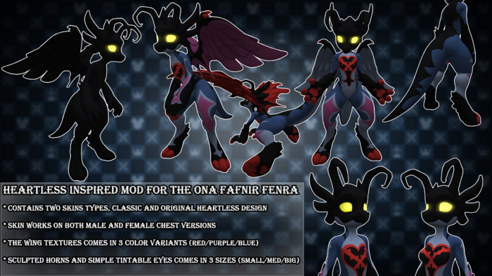 *C.C* Heartless Inspired Mod for ONA Fafnir Fenra