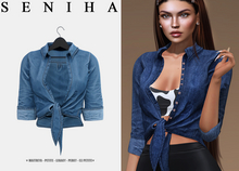 Seniha. Nelly Shirt // Blue