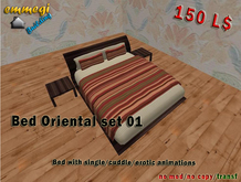 Bed Oriental set 01