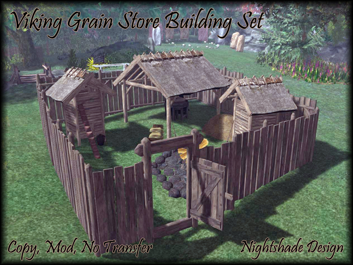 NS Viking Grain Store Building Set