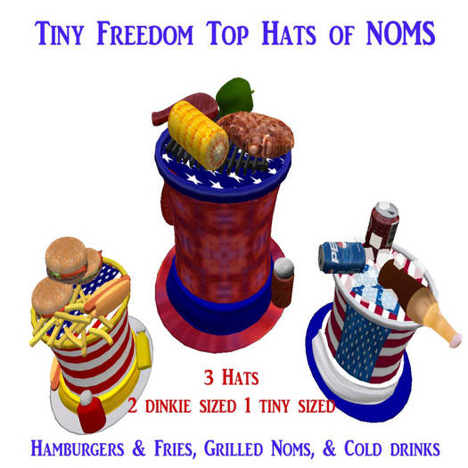 Tiny Top Hats FREEDOM boxed