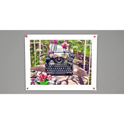 Write - Pinned wall poster