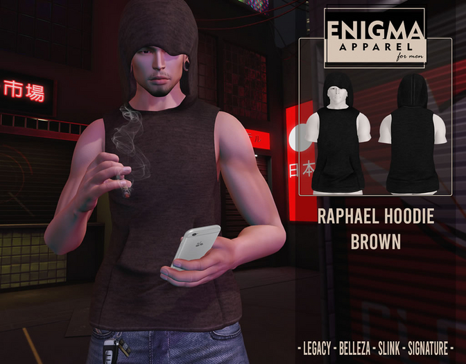 [EN] Raphael Hoodie Brown