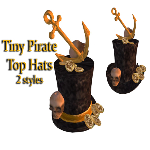Tiny Top Hats PIRATES boxed resize