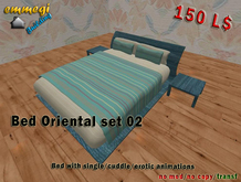 Bed Oriental set 02