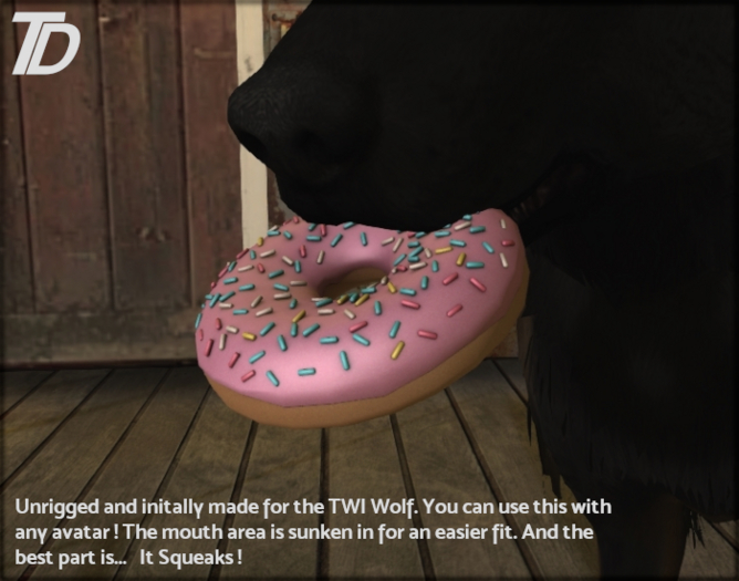 [Volume] Donut Chew Toy