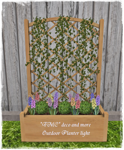 ~TMC~ Decor Outdoor Planter light