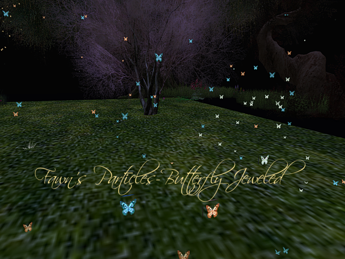 *•FaNtAsY FX Particles•*Fawn's Particles-Butterfly Jeweled