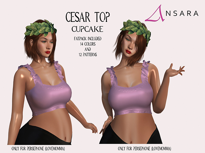 Ansara - Cesar Top - Cupcake