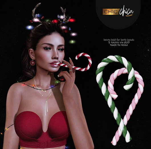 Second Life Marketplace ChicChica Candy cane