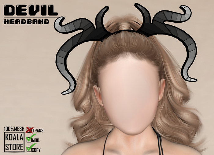 // KOALA STORE // Devil Headband