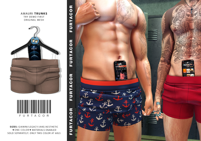 :::FurtaCor:::Amauri Trunks::BROWN