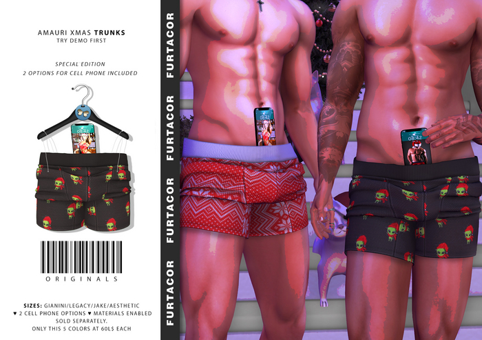 :::FurtaCor::: Amauri XMAS Trunks (ALIEN)
