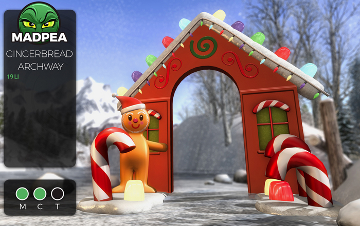 MadPea Gingerbread Archway