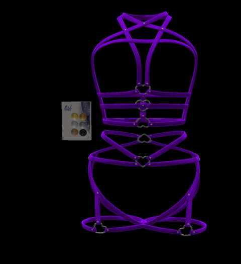 [BB's] Abigail Harness Purple