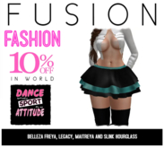 [Fusion Fashion] Jolight Black & Teal