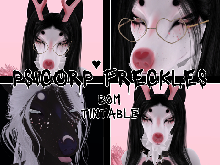 [<3] tintable psicorp freckles