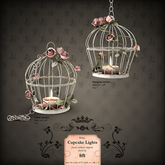 8f8 - Cupcake Light - *White* 