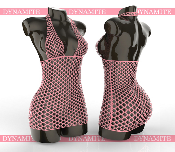 Baby Fishnet Dress