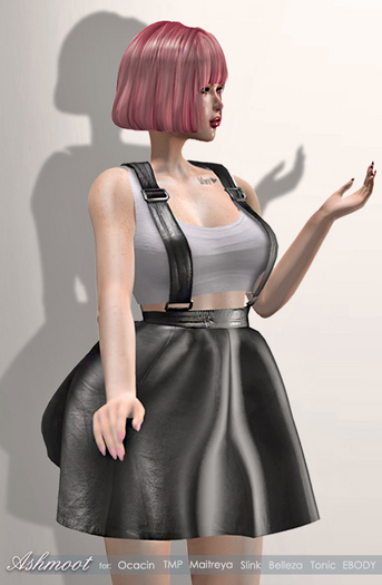 AsHmOoT_DEMO: Leather Overall