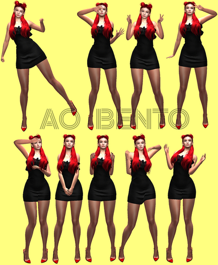 Second Life Marketplace - AO FEMALE (HUD) BENTO dancing movements Full ...