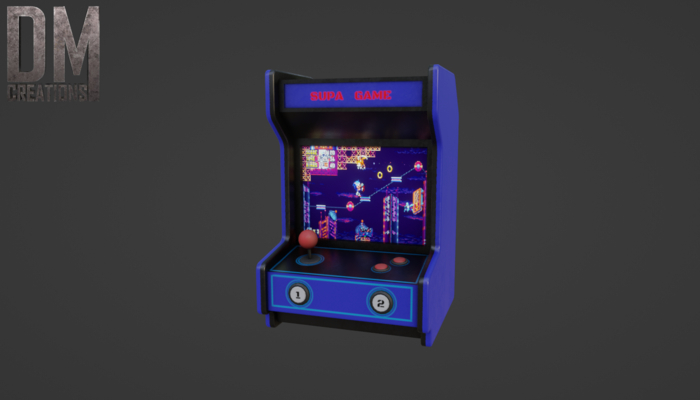 Game Cabinet Mini Full Perm Mesh