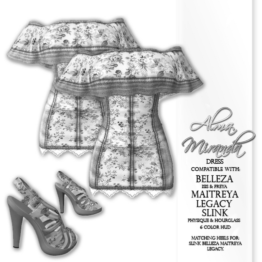 DEMO .: AlmaMiranda :. Denim & Roses ~ Romantic Dress