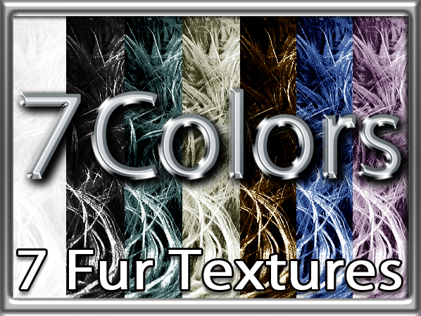 Zoy Texture [ Designers Fur 02 ] 7 Colors