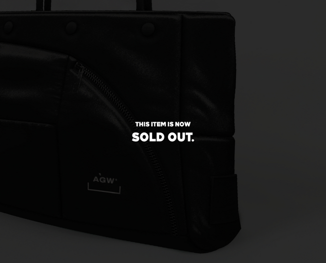 AGW* PUFFER BAG "LIMITED"