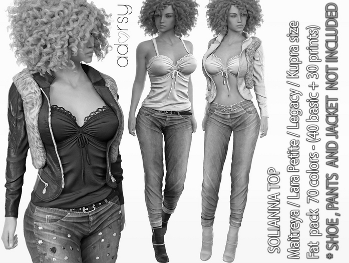 adorsy - Soliana Top DEMO - Maitreya/Legacy/Petite/Kupra