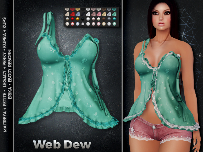 ::WD:: Top Candy - Turquoise