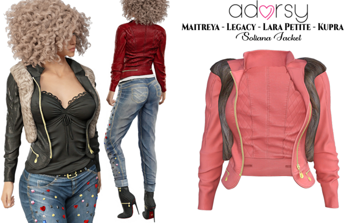 adorsy - Soliana Jacket Coral - Maitreya/Legacy/Petite/Kupra