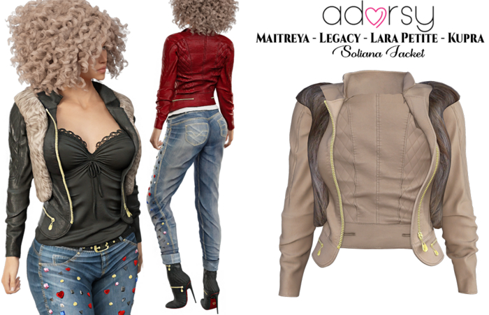 adorsy - Soliana Jacket Brown - Maitreya/Legacy/Petite/Kupra