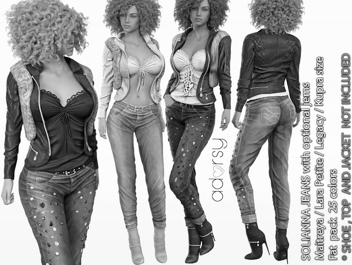 adorsy - Soliana Pants DEMO - Maitreya/Legacy/Kupra