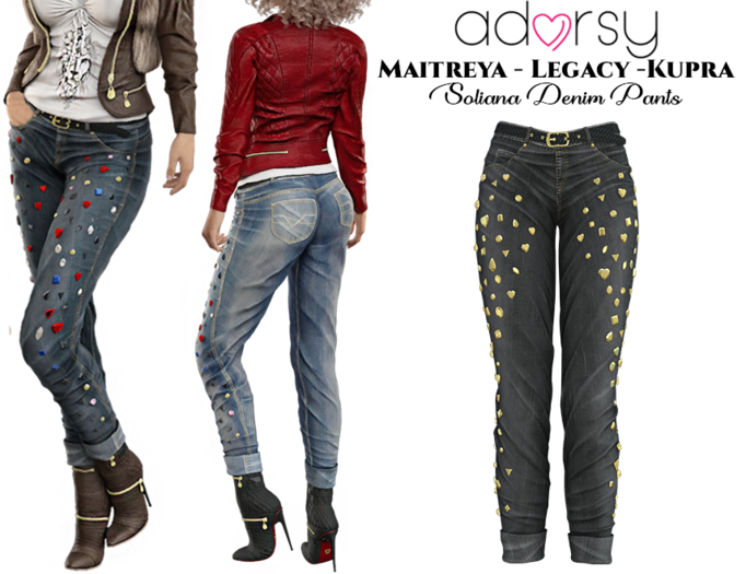 adorsy - Soliana Pants Black - Maitreya/Legacy/Kupra