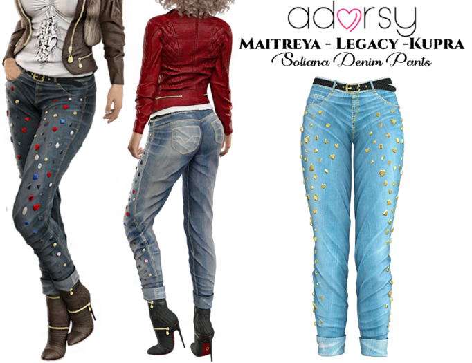 adorsy - Soliana Pants Splash - Maitreya/Legacy/Kupra