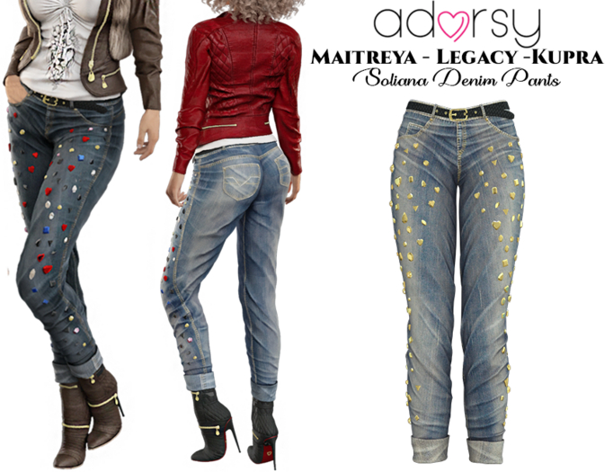 adorsy - Soliana Pants Dirty - Maitreya/Legacy/Kupra