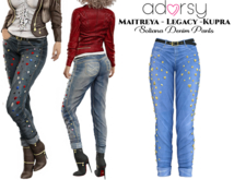 adorsy - Soliana Pants Cornflower - Maitreya/Legacy/Kupra