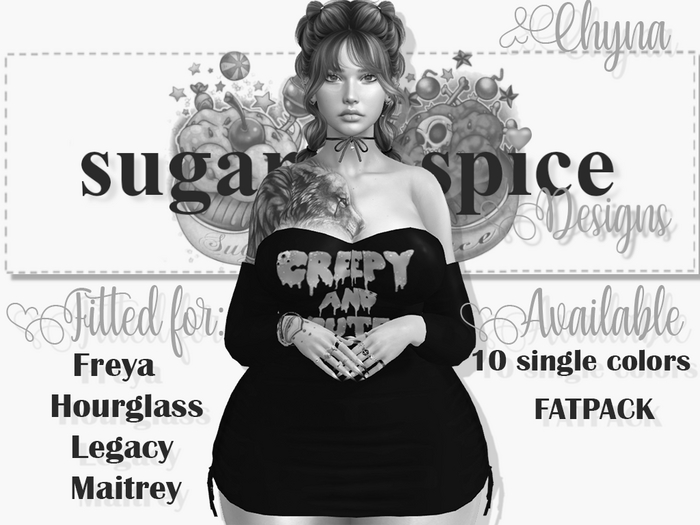 SUGAR N' SPICE DESIGN CHYNA DRESS DEMO